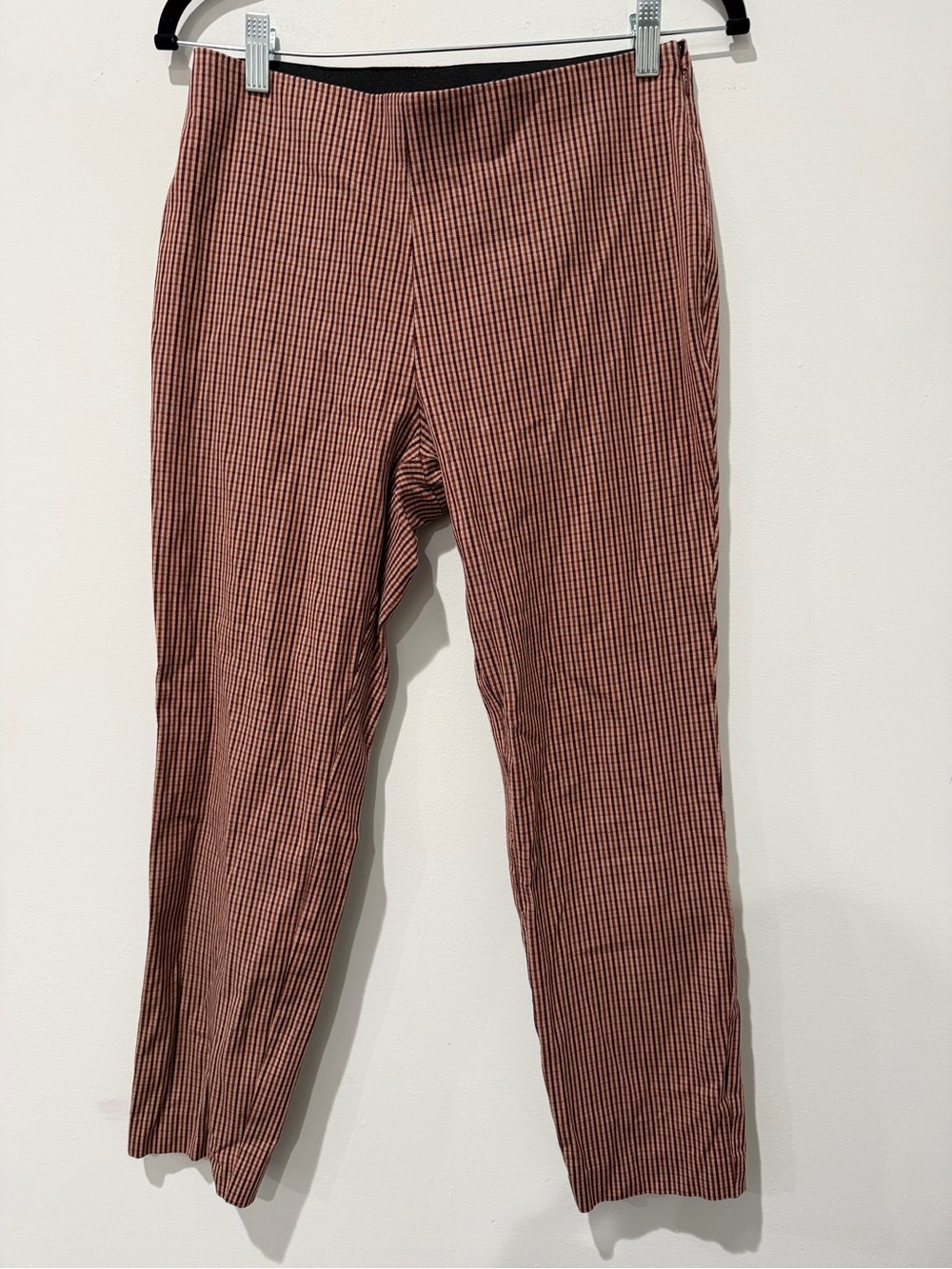 a new day Pink-Black Micro-Striped Slim Pants